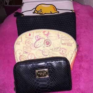 Ipsy Bags. MK Wallet. All in Good Condition